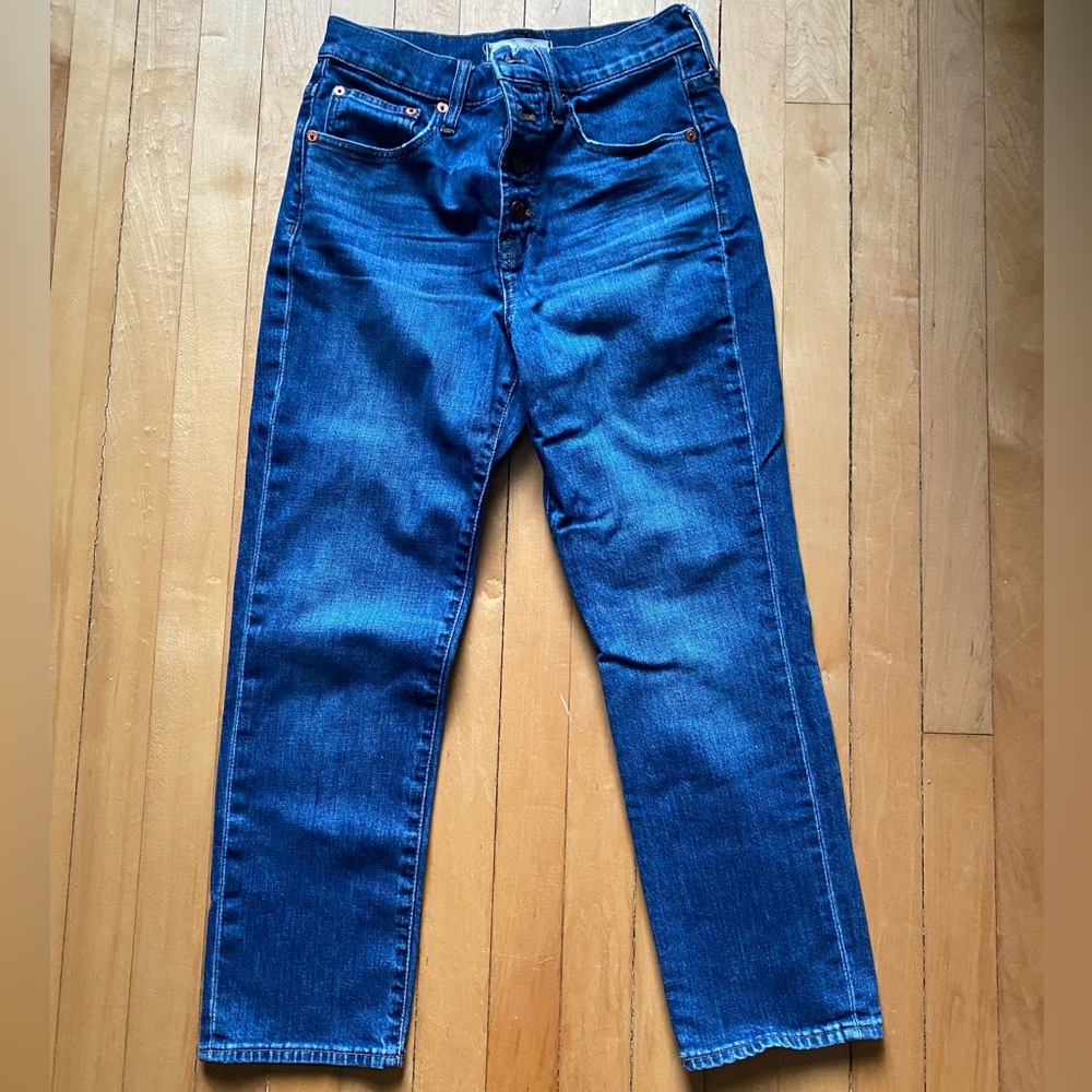 Madewell the Perfect Vintage cropped jeans